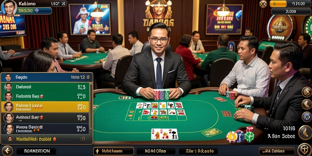 naga11 - Fitur permainan multiplayer yang memungkinkan interaksi sosial.